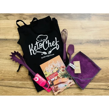 Kochblume GIRL Ajándékcsomag – Lila KetoChef Konyhai Szett