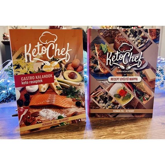 Ketochef – Gastro Kalandok + Receptgyűjtő mappa CSOMAG