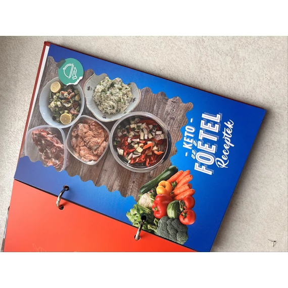 Ketochef receptes gyűjtő mappa
